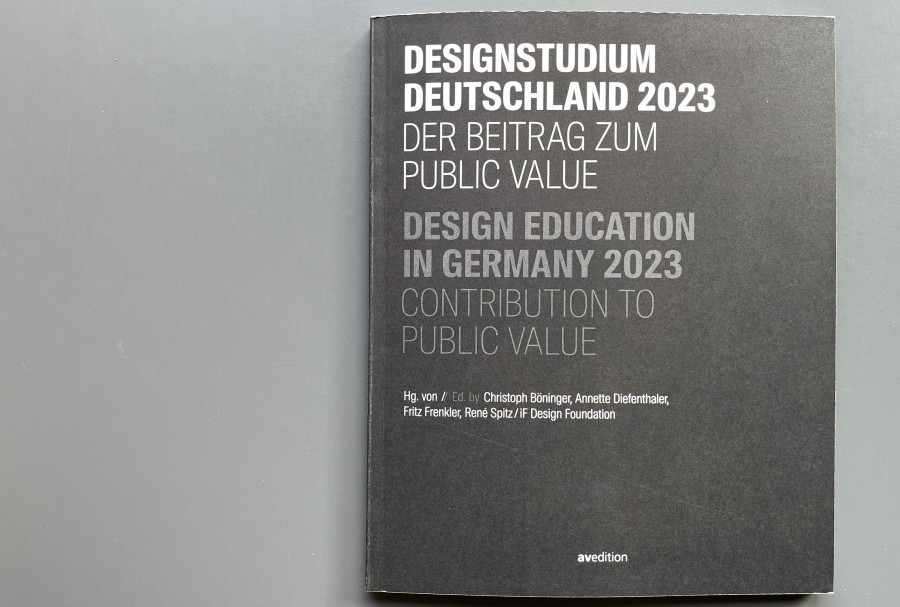 Titelseite Desgnstudium Deutschland 2023