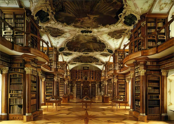 historische Stiftsbibliothek, St. Gallen