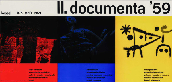 Plakat der documenta 1959